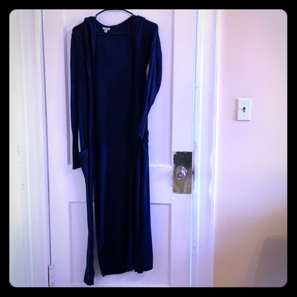 Long cardigan- calf length